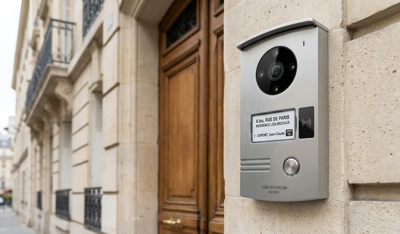 Interphone et visiophone à Meaux — après (chantier 5) Interphone et visiophone à Meaux — après (chantier 5)